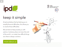 Tablet Screenshot of ipd-uk.com